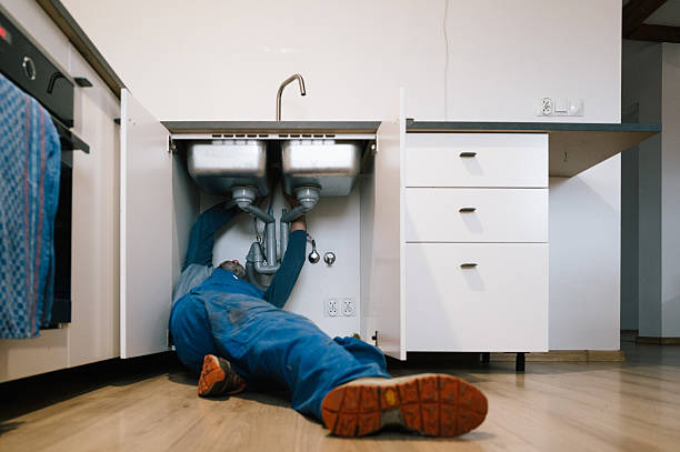 Professional Plumbing technician working in Marion, IA